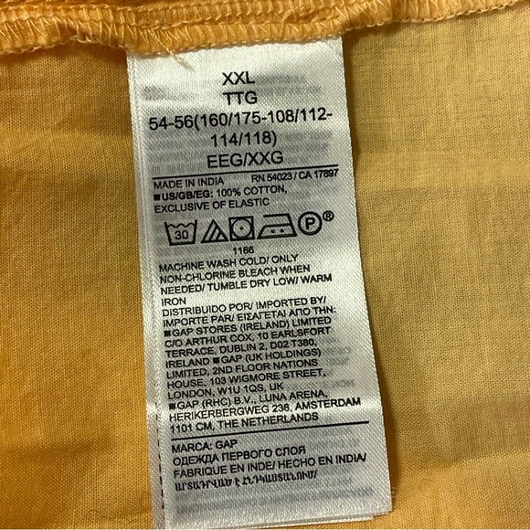 GAP Smocked-Strap Top in Peach Freeze - Picture 6 of 6